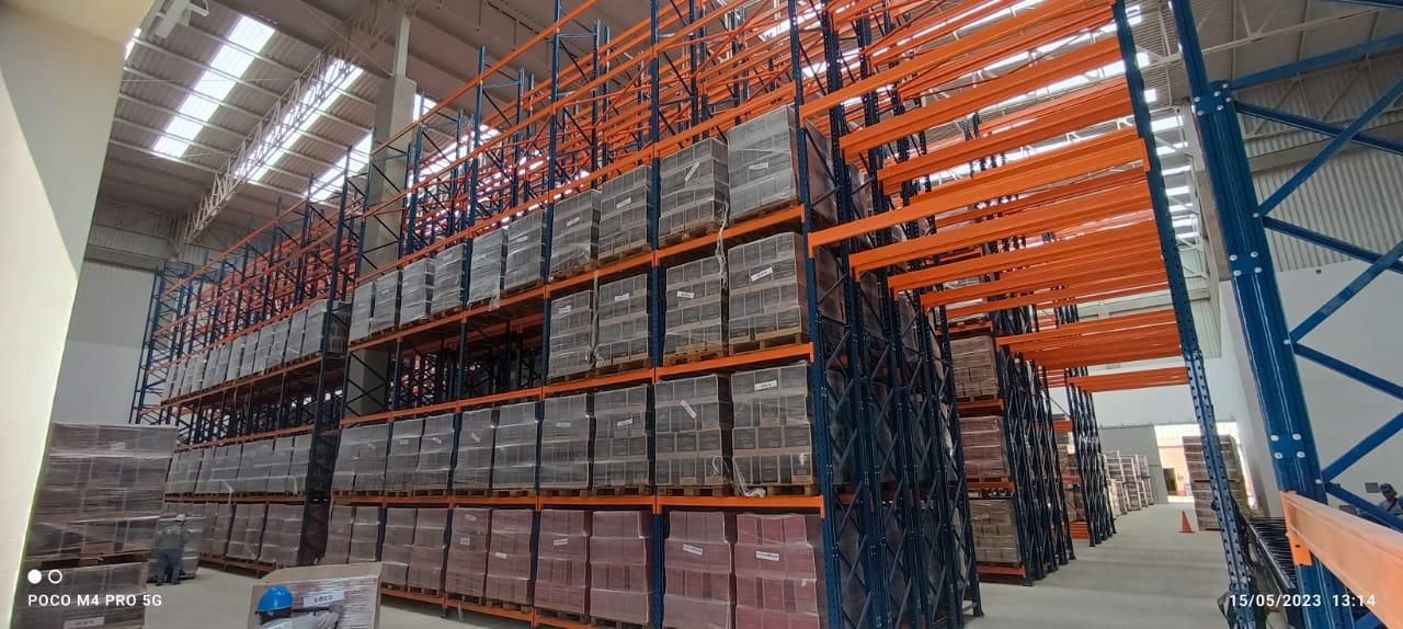 Cartavio-Trujillo: Suministro y Montaje de 3,300 posiciones de racks selectivos de doble profundidad