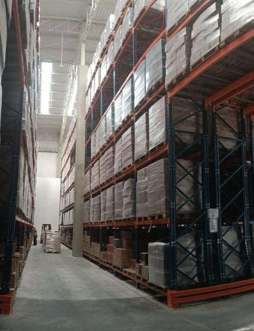 Cartavio-Trujillo: Suministro y Montaje de 3,300 posiciones de racks selectivos de doble profundidad